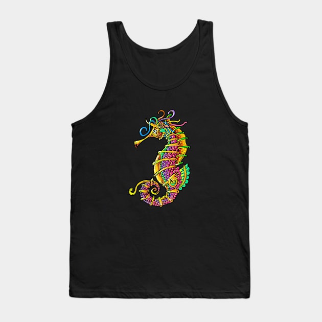 Seahorse Tank Top by chuppy